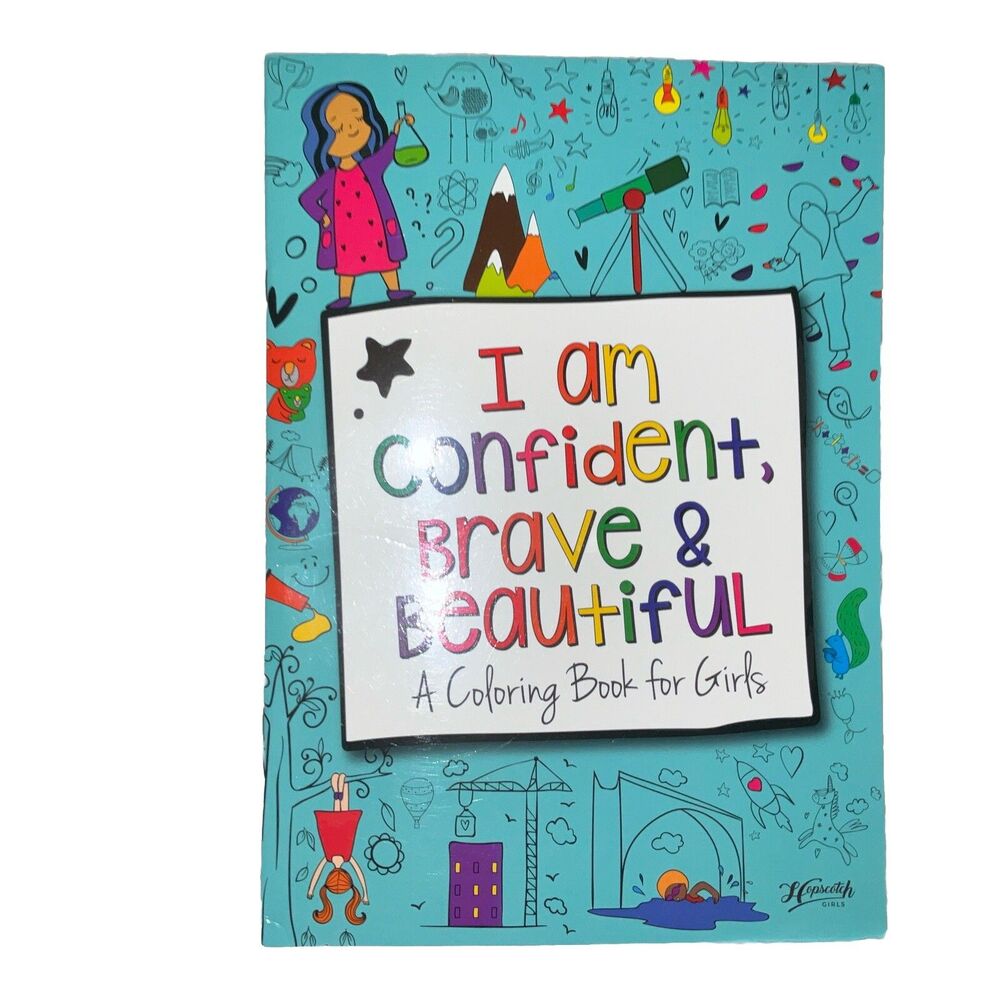 Hopscotch Girls I Am Confident Brave & Beautiful, Inspirationa (Paperback) - NEW